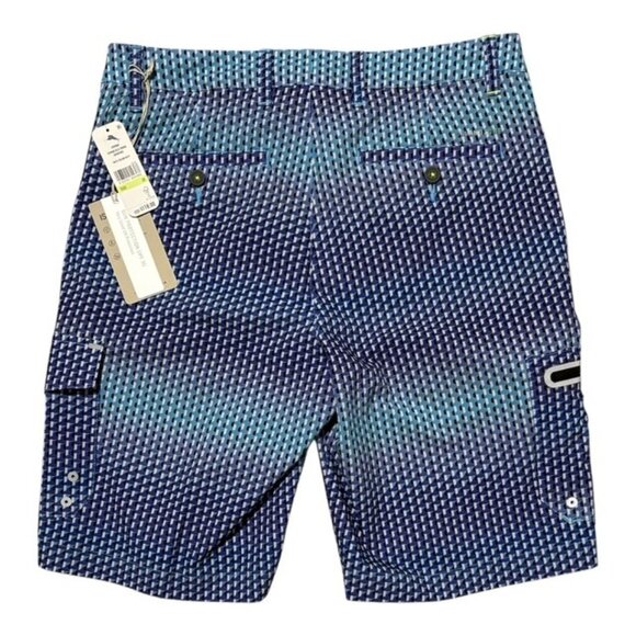 Tommy Bahama Cayman Isles Ombre Adventure Shorts Men's 30 Island Navy Blue NWT - Picture 2 of 11